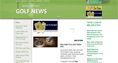 Desktop Screenshot of njgolfnews.com